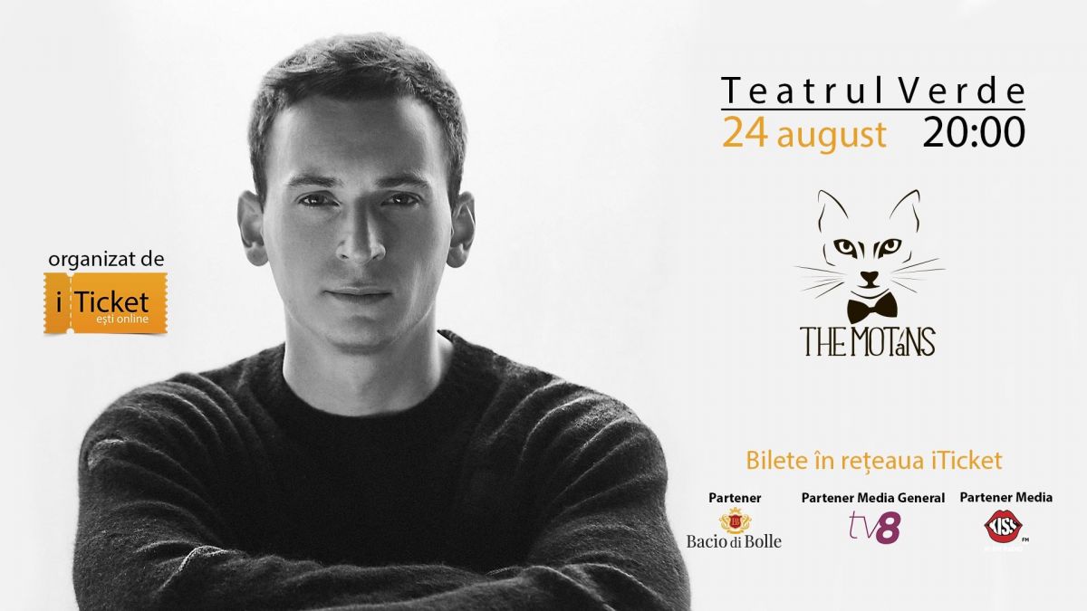 Primul concert solo The Motans, pe scena mare, la Chișinău! Vezi când și unde se întâmplă