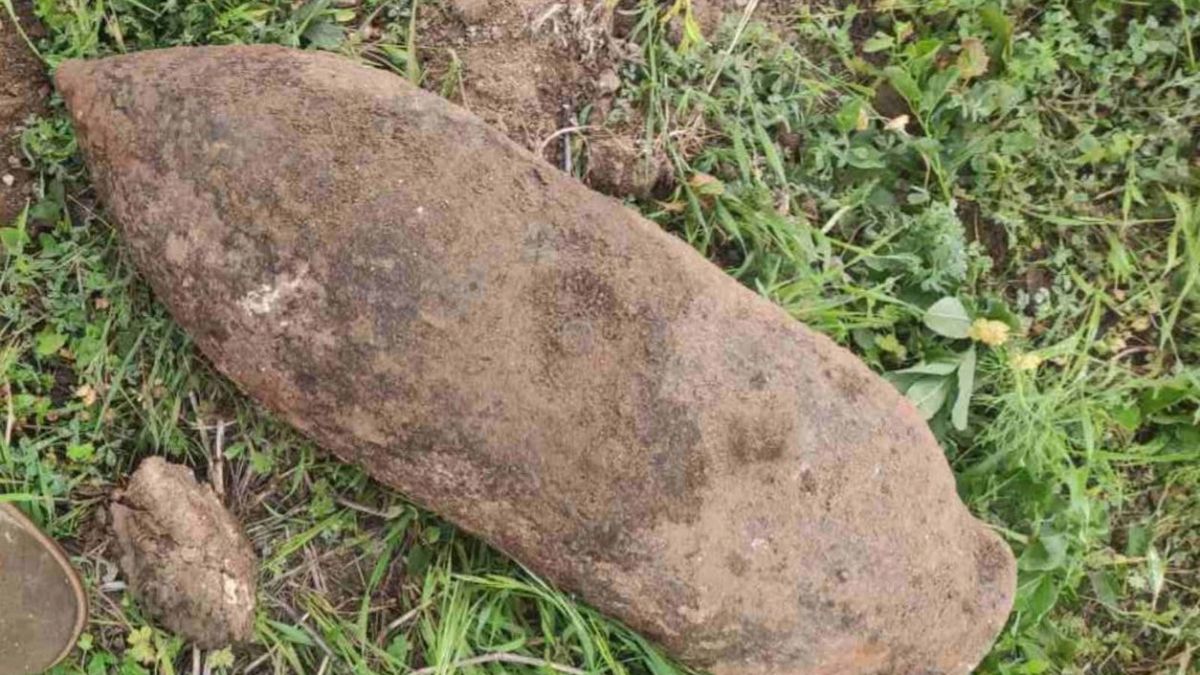 O bombă de aviație de 50 kg, neutralizată la Ștefan Vodă. Momentul exploziei (VIDEO)