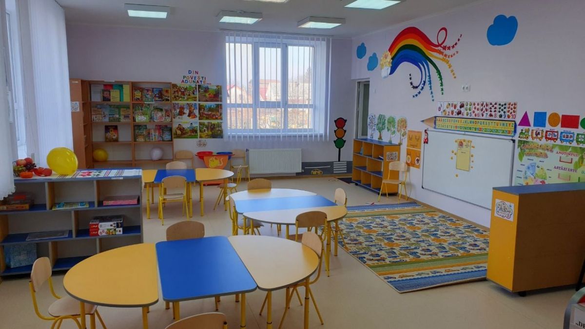 O grădiniță din comuna Băcioi poate oferi condiții mai bune pentru cei mici. O parte din cheltuieli au fost acoperite de Guvernul României