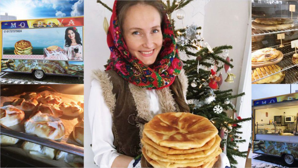 O moldoveancă a lansat, în Germania, o afacere cu plăcinte tradiționale