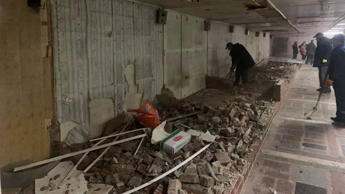 O trecere subterană din capitală intră în reparații. Ion Ceban: „Pasajul va deveni pietonal” (FOTO)