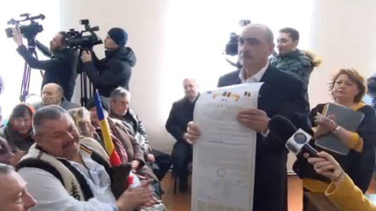 Oficial: Sadova este localitatea cu numărul 106 care a adoptat o declarație simbolică de Unire