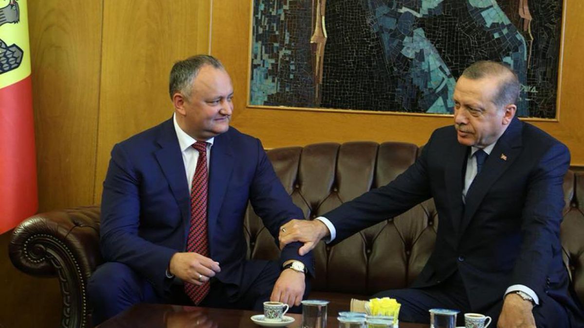 Oficial: Erdogan va vizita R. Moldova la mijloc de octombrie