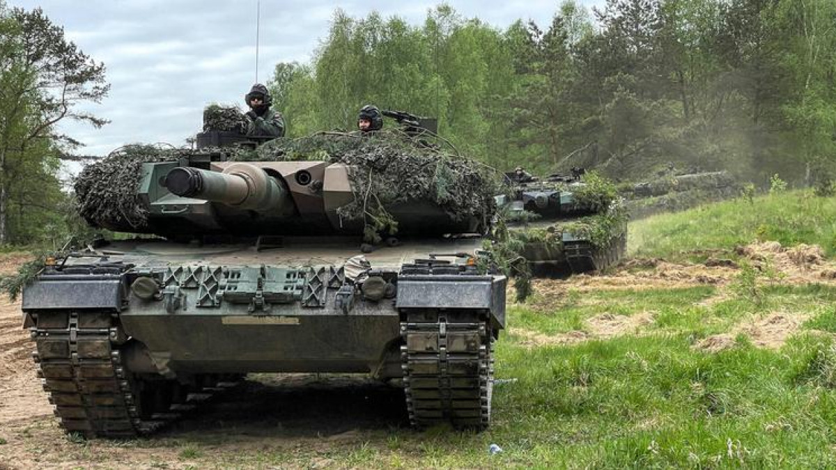 Oficial! Primele 14 tancuri Leopard 2 sunt în drum spre Ucraina. Germania a luat decizia așteptată