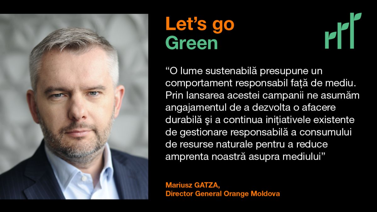 Orange construiește o afacere sustenabilă în Moldova