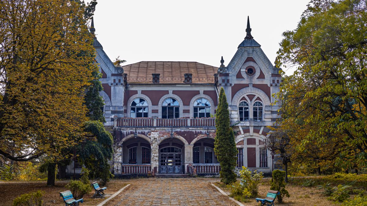 Parcul Țaul: 46 de hectare cu specii rare de vegetație și un conac, surprinse de obiectivul camerei foto (GALERIE FOTO)