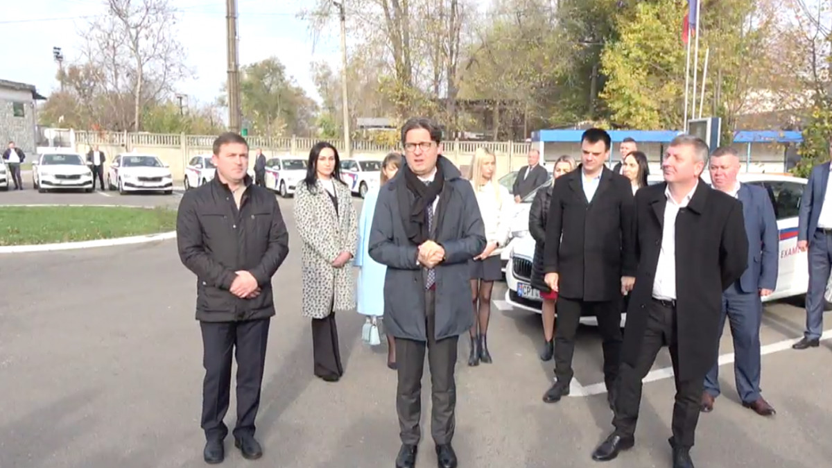 Examene auto cu mașini noi: Parcul de automobile pentru probele la categoria B, înnoit cu 12 unități Șkoda Scala