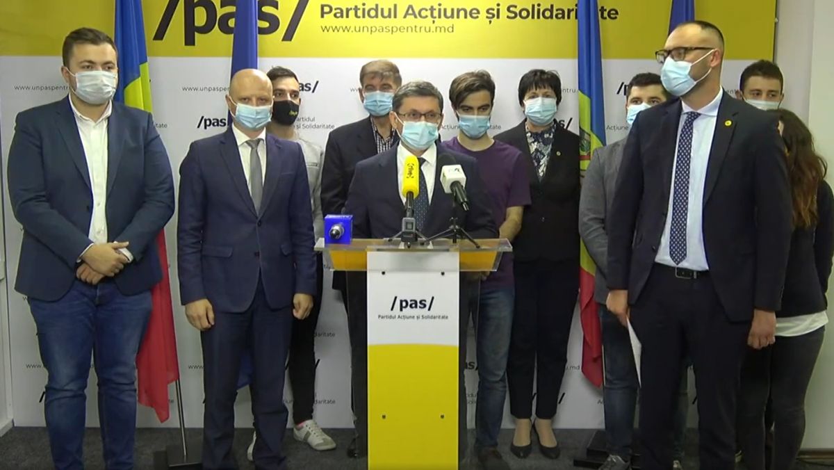 PAS răspunde blocului electoral PCRM-PSRM, după sesizarea de la CEC: Vom continua să promovăm programul propus de Maia Sandu la prezidențiale