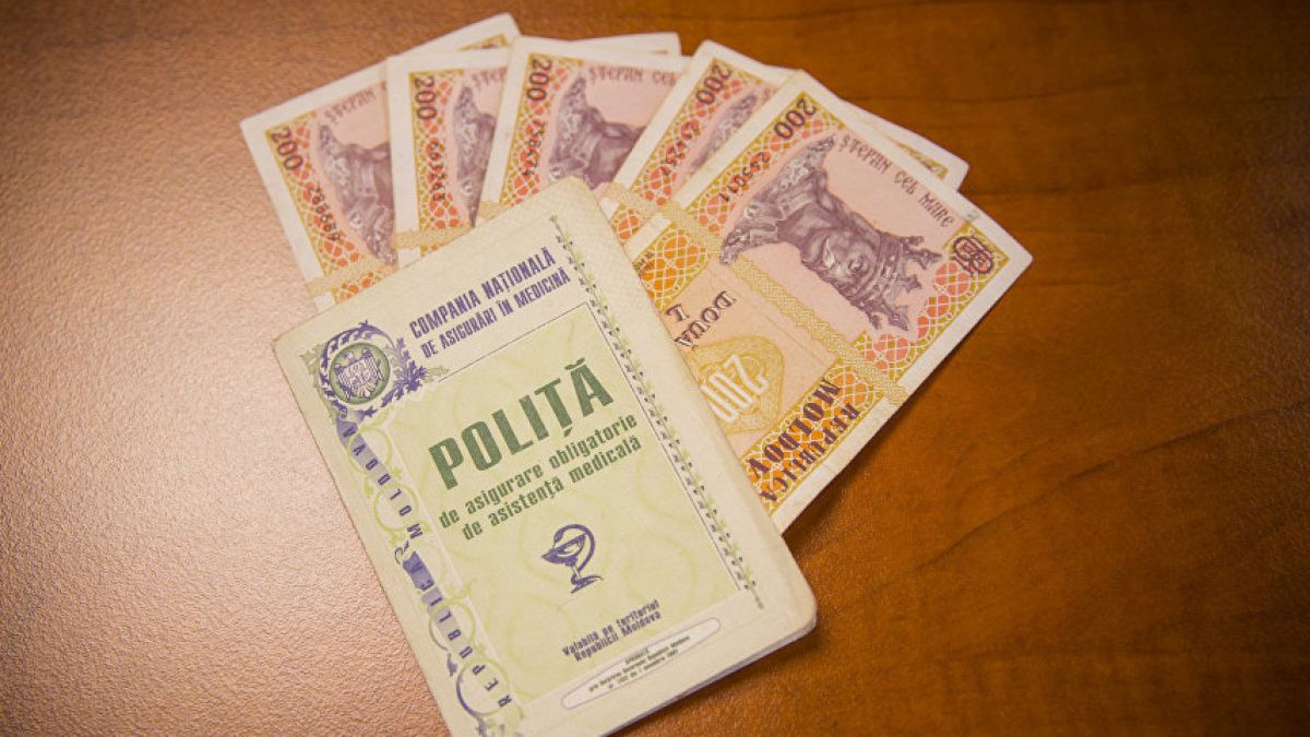 Patru luni ale anului au adus venituri de 1,6 miliarde de lei în fondurile de asigurare obligatorie de asistenţă medicală
