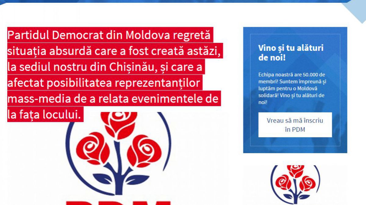 PD regretă evenimentele din această dimineață de la sediul central