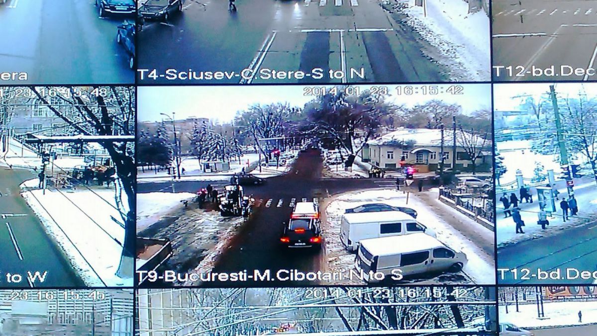 Percheziții la Centrul Unic de monitorizare a traficului rutier