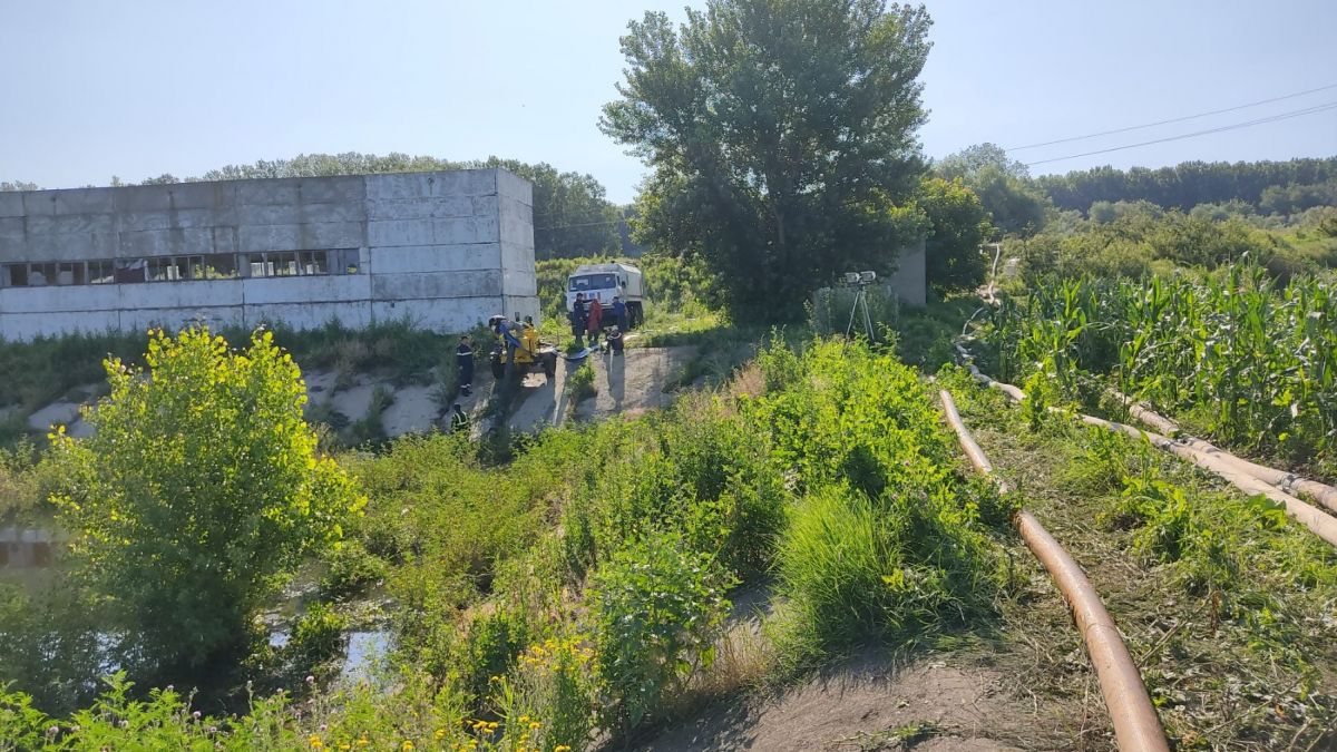 Peste 1.000 ha de culturi agricole de la Ștefan Vodă, salvate de la inundații de angajații IGSU
