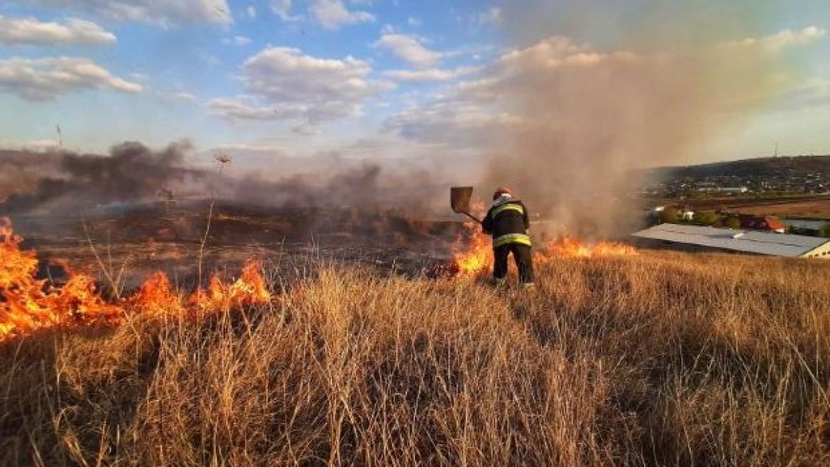 IGSU: Peste 26 de incendii de vegetație au fost lichidate în ultimele 24 de ore