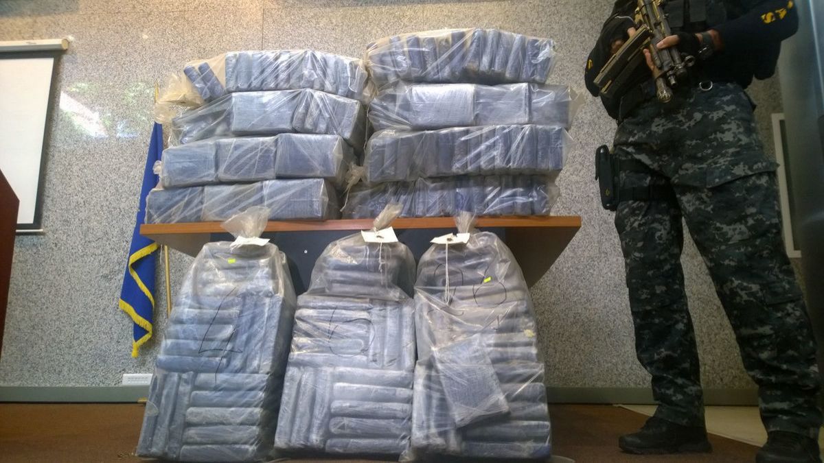 Peste șapte tone de cocaină, confiscate în Columbia