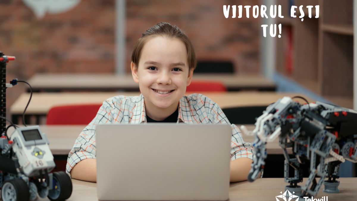 Oferă-i copilului tău o vară „tehnologică” la taberele Tekwill Academy Kids!