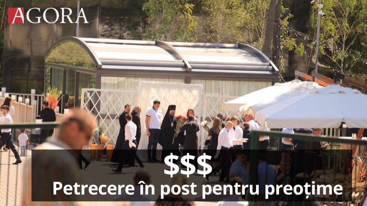 Petrecerea preoțimii de la Capitoles Park ar fi costat cel puțin 15.000 de euro