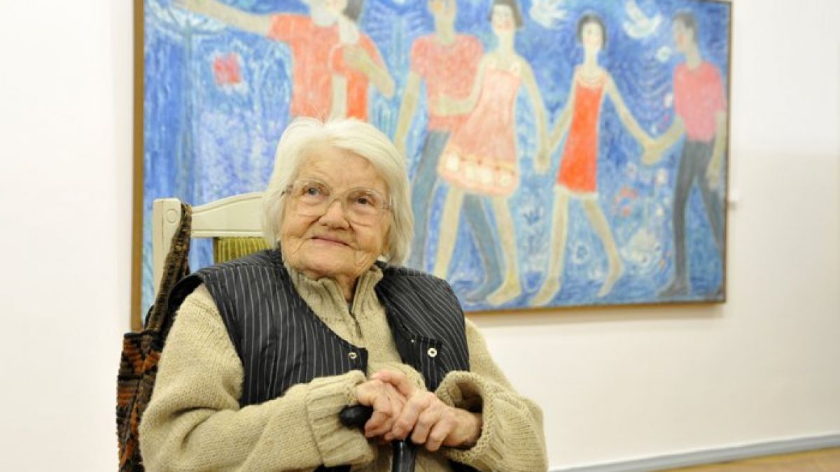 Pictorița Valentina Rusu Ciobanu, decorată de Iohannis cu Ordinul „Meritul Cultural”