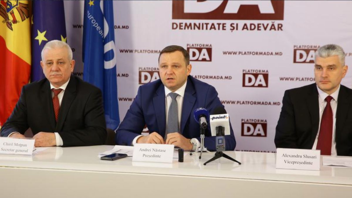 Platforma DA, după propunerea PLDM de a forma un bloc electoral: Am luat act de inițiativa lor, dar și de reacția PAS