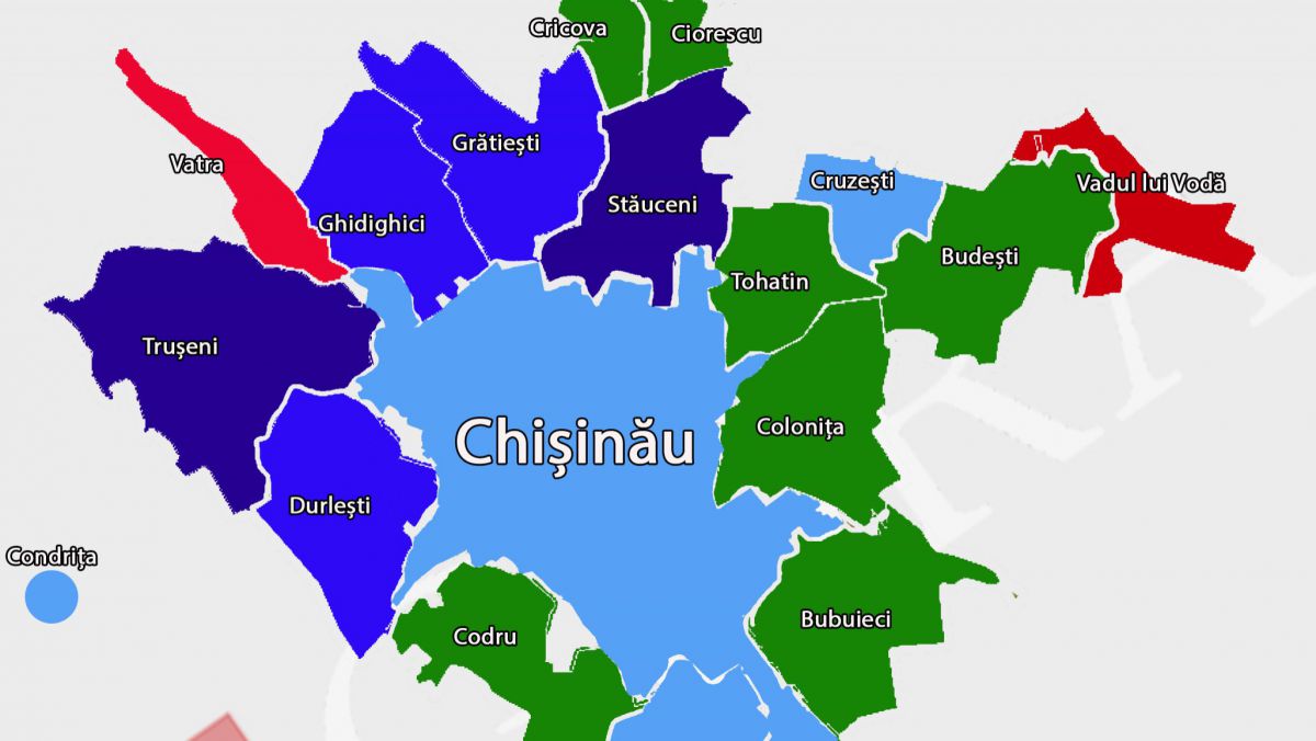 PLDM, părăsit de trei primari din suburbiile Chișinăului
