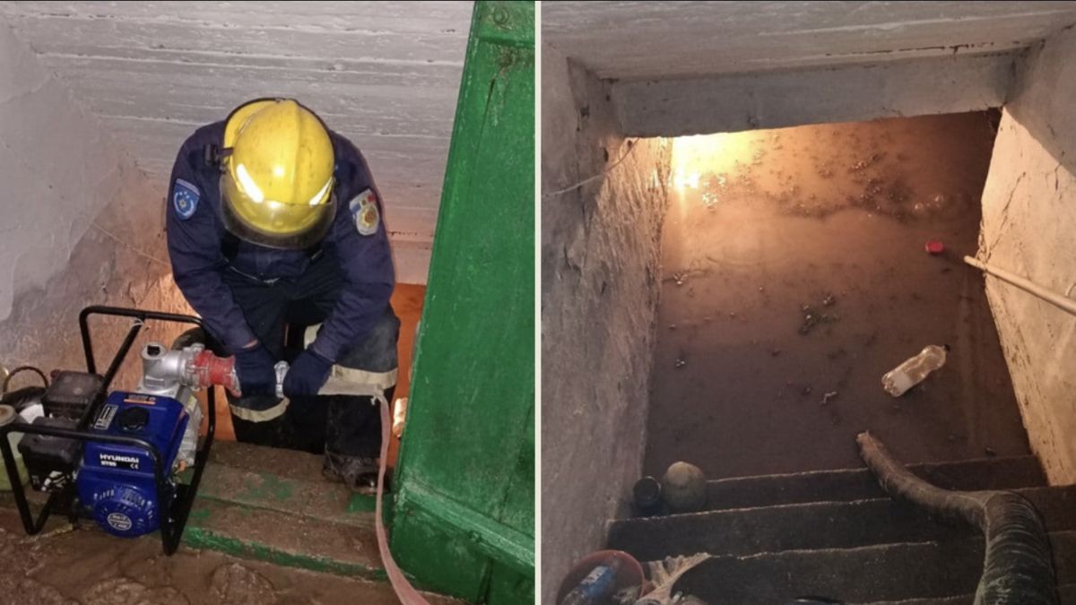 Ploile din ultimele zile fac ravagii: Salvatorii au intervenit în mai multe gospodării pentru a lichida consecințele