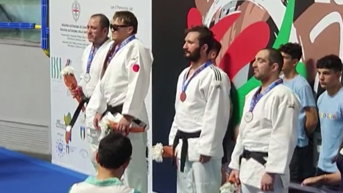Premieră pentru Moldova: Oleg Crețul a luat aurul la Campionatul European Paralimpic la Judo (VIDEO)