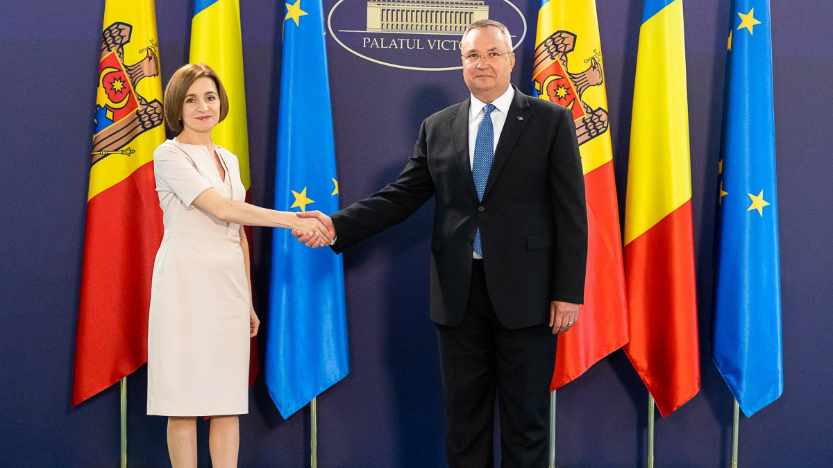 Președinta Maia Sandu a avut o întrevedere cu premierul României, Nicolae Ciucă. Situația de pe piața gazelor naturale, pe agenda discuției