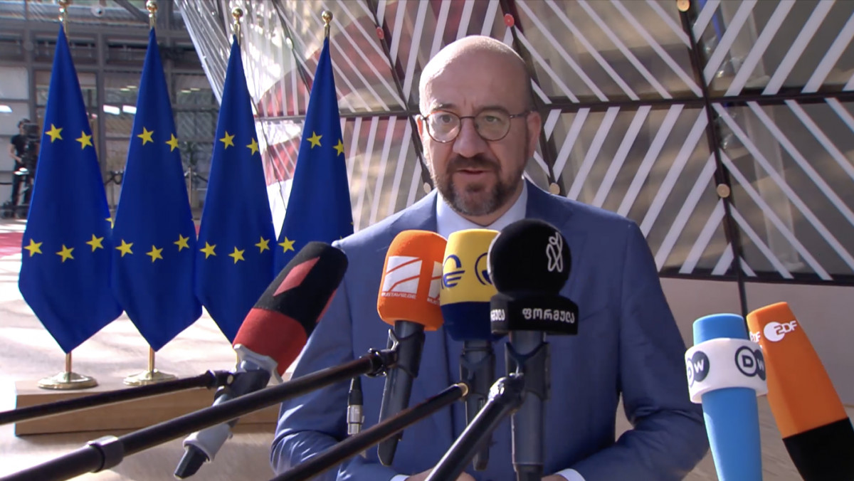 Președintele Consiliului European, Charles Michel: „Sunt încrezător că astăzi vom oferi statutul de candidat pentru Ucraina și R. Moldova”
