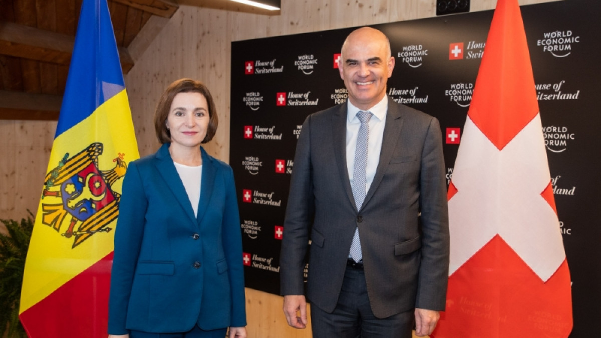 Președintele Elveției, invitat de Maia Sandu să viziteze Republica Moldova