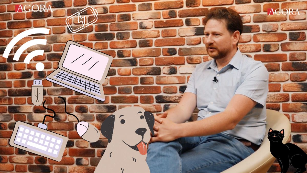 #prieteniiAGORA | Valeriu Ghelbur: Curiozitatea m-a adus în domeniul IT. În copilărie, la calculator, puteam să joc cu un punctuleț zile întregi (VIDEO)