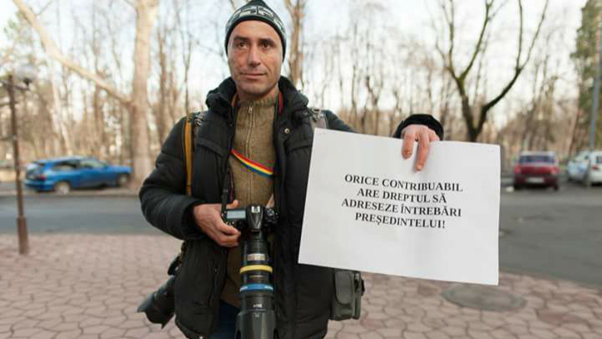 Prima instanță a respins cererea de chemare în judecată a fotojurnalistului Constantin Grigoriță împotriva președintelui