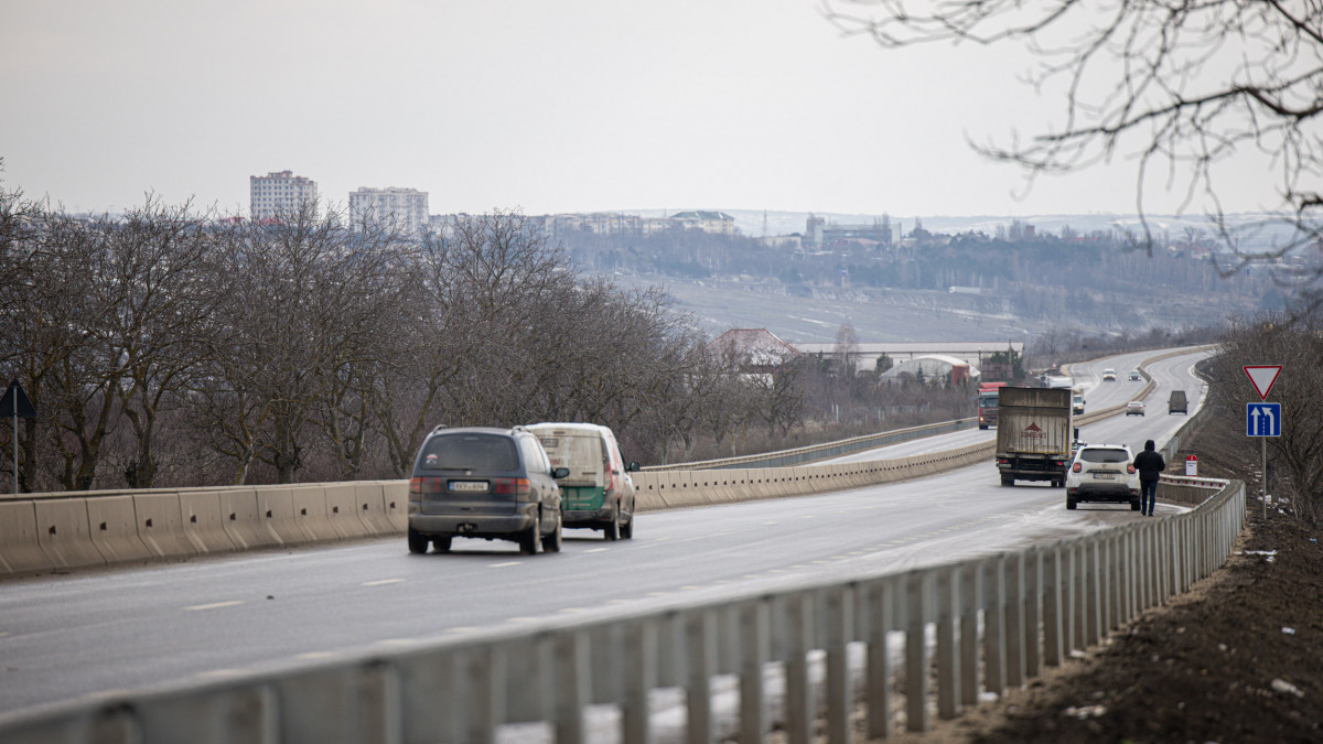Prima porțiune din drumul de centură a mun. Chișinău a fost dată în exploatare 