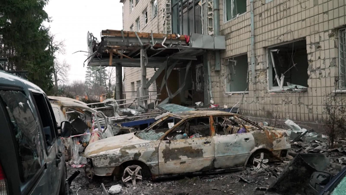 Primarul din Irpin spune că orașul a fost distrus în proporții de 70 la sută (VIDEO)