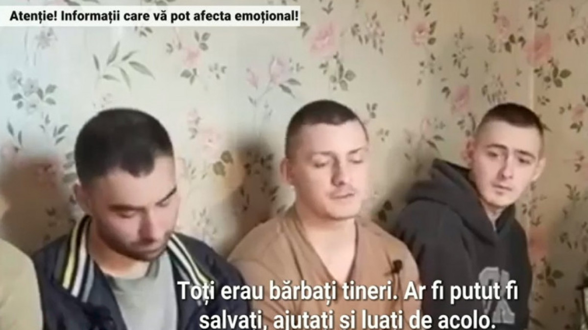 Prizonierii de război ruși povestesc cum comandanții lor și-au ucis soldaţii răniți