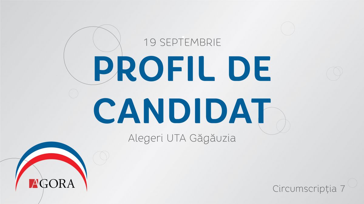 Profil de candidat | Circumscripția Nr. 7 Ceadîr-Lunga. Cine sunt candidații care luptă pentru fotoliul de deputat în Adunarea Populară 
