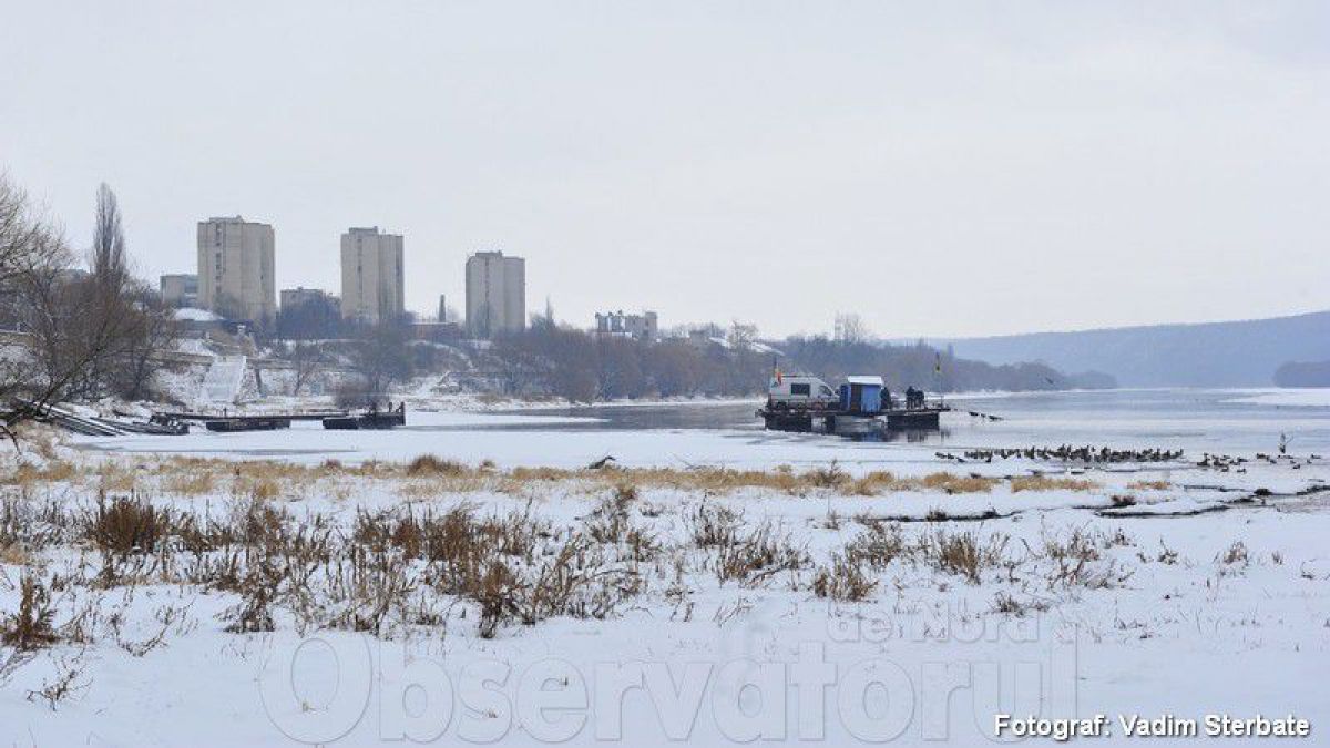 Punctele de trecere de tip debarcader din mai multe regiuni ale țării au fost sistate
