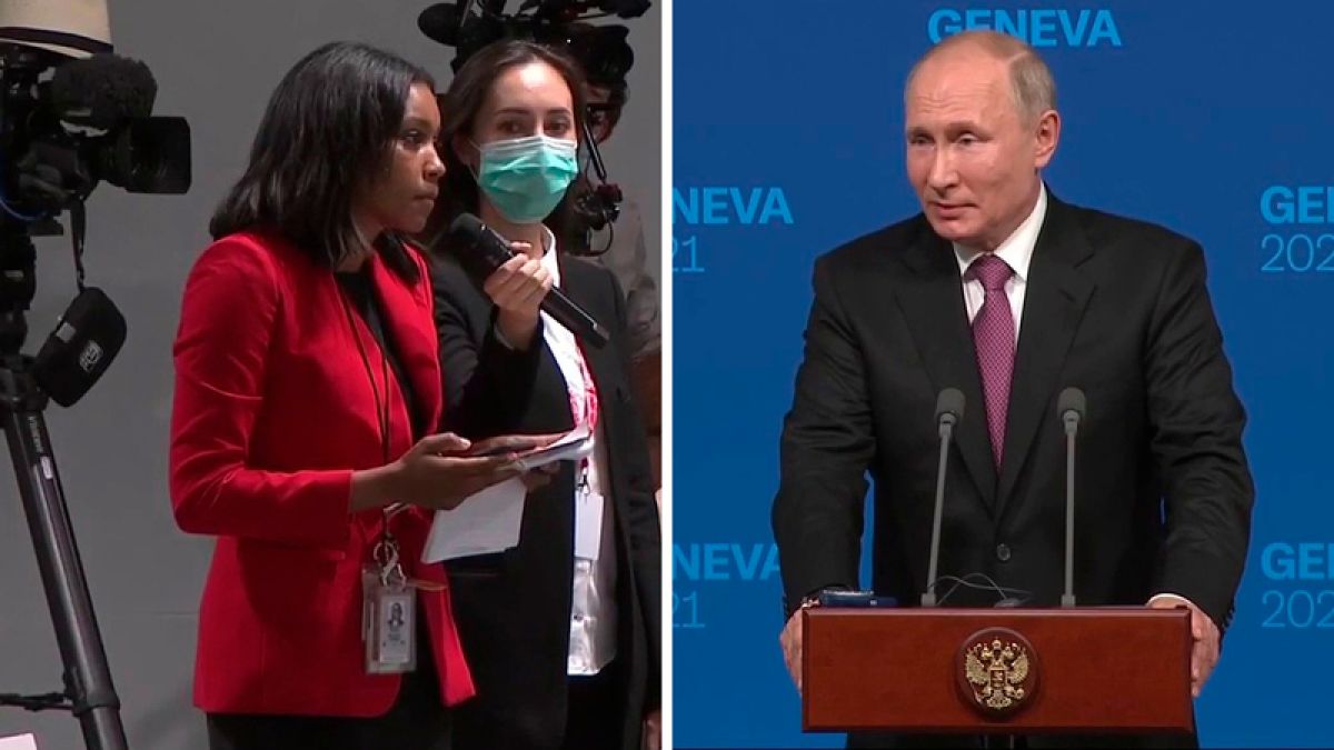 Putin a fost întrebat „de ce îi este frică”, iar Biden a confruntat o jurnalistă, cerându-și apoi scuze. Ce au declarat oficialii după întâlnirea de la Geneva (VIDEO)
