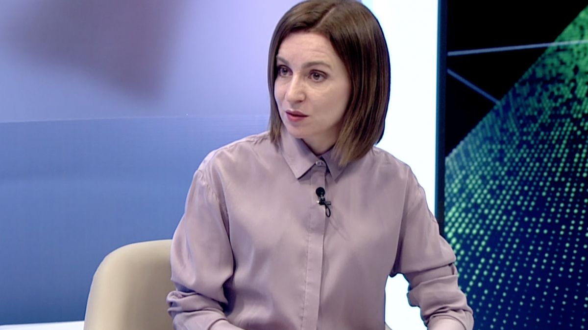Reacția Maiei Sandu la protestele AUR: Președinția nu verifică rapoartele financiare ale partidelor în campania electorală