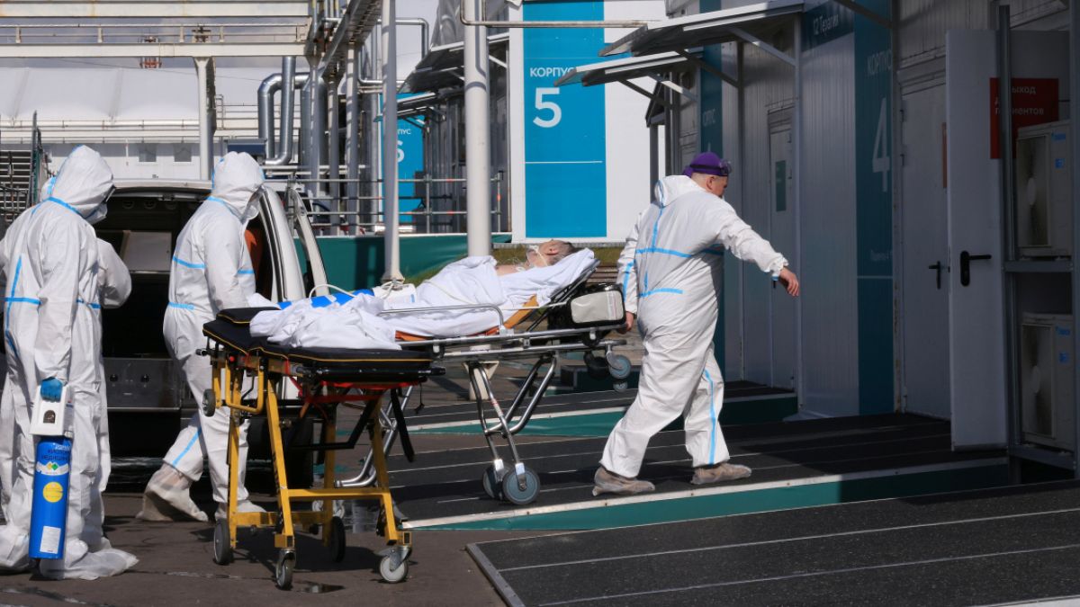 Record de decese în Rusia din cauza COVID-19. 752 de oameni au murit timp de 24 de ore