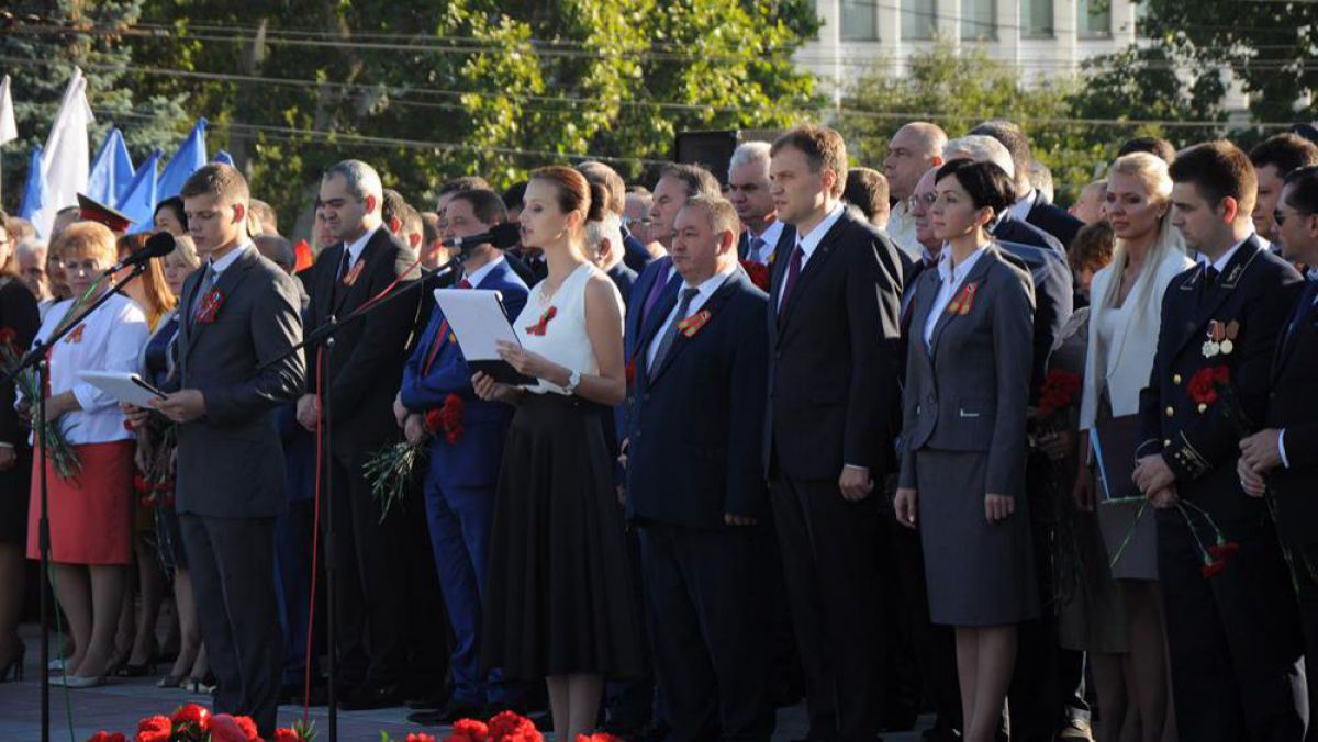 Regiunea transnistreană sărbătorește așa-zisa independență cu tancuri și muzică rusă