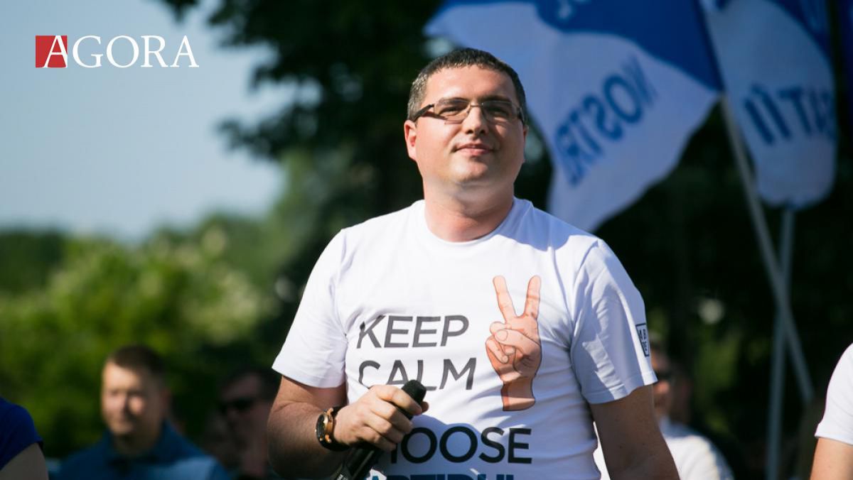 Renato Usatîi și-a luat concediu din cont propriu pentru a participa la protest