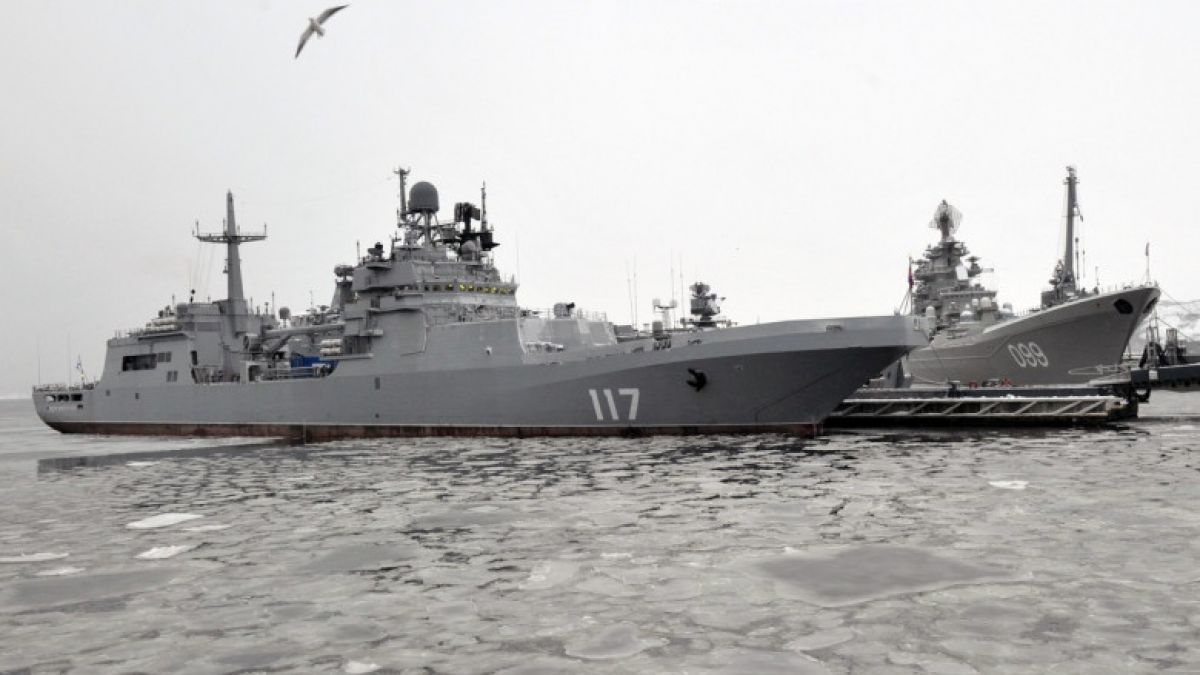 Rușii au început manevre militare în Marea Baltică cu 20 de nave