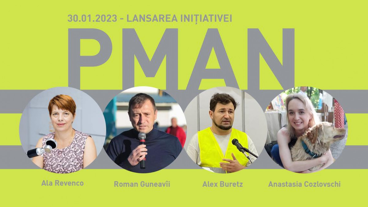 Se lansează PMAN: Activiștii civici își fac propria platformă în care vor discuta „problemele reale ale Chișinăului”