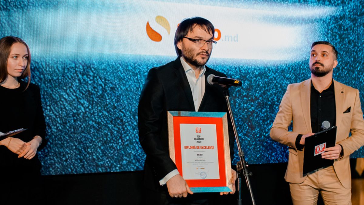 Brandul SEBO, desemnat câștigător la Top Brand 2020 by VIP Magazin