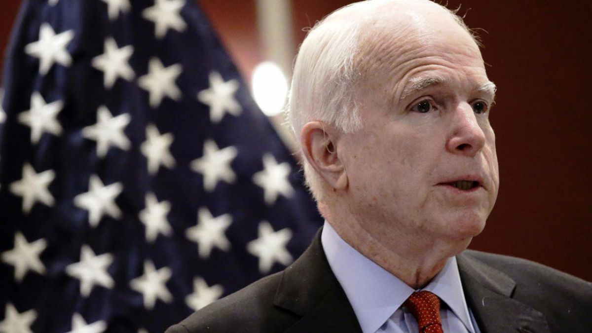 Senatorul american John McCain a fost diagnosticat cu o tumoare la creier