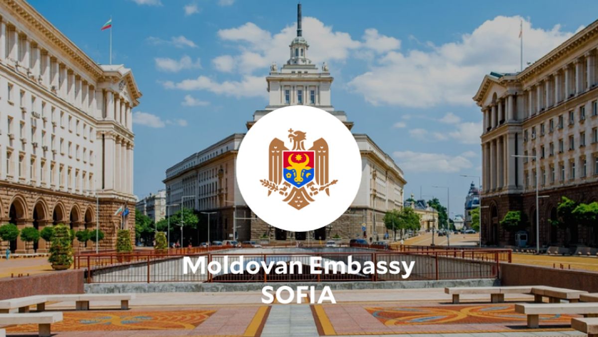 Serviciile consulare la Ambasada Republicii Moldova la Sofia vor fi sistate temporar