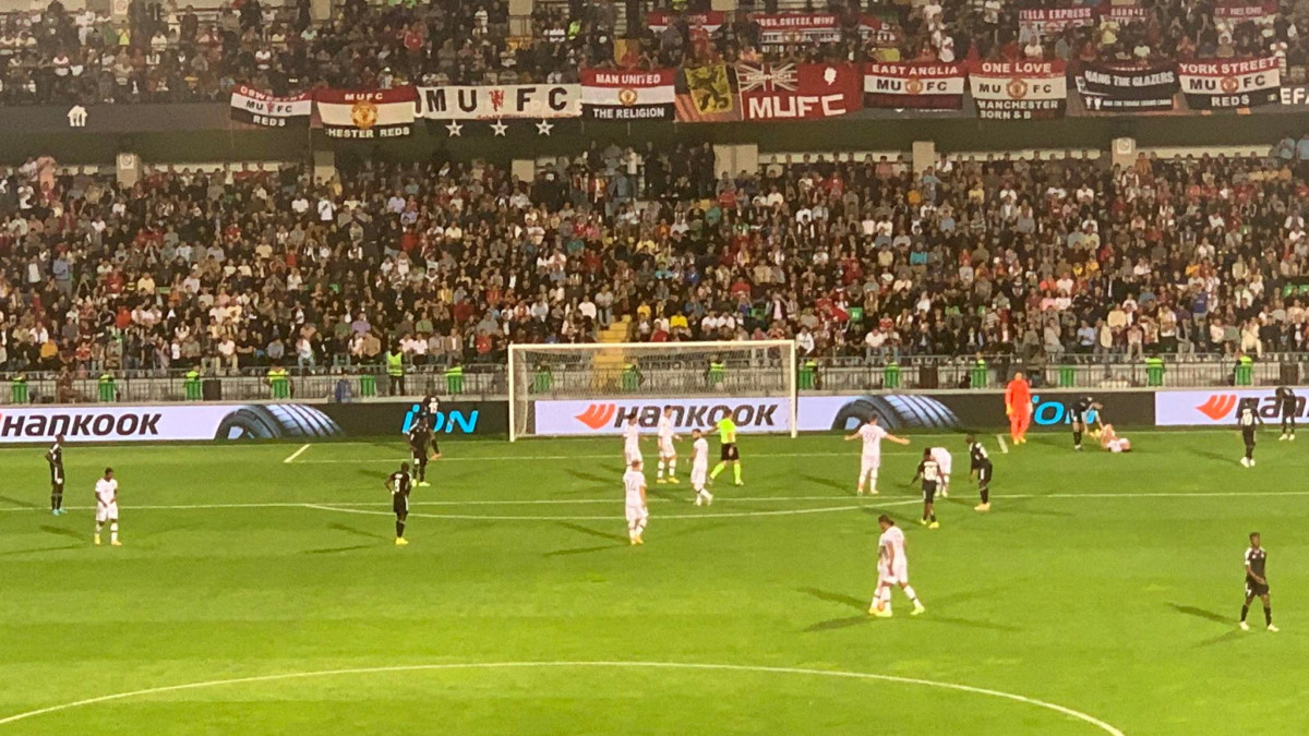 Sheriff Tiraspol a pierdut în fața echipei Manchester United cu scorul 0:2