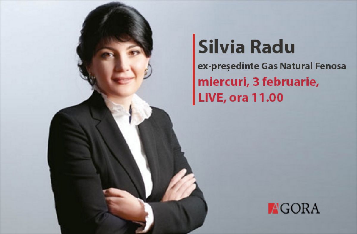 Silvia Radu vine în studioul Agora