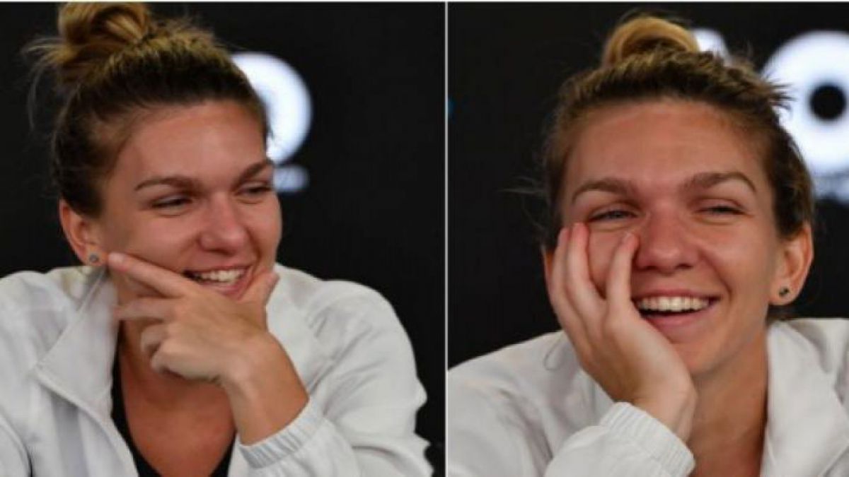 Simona Halep, la conferința de presă de după Australian Open: Am plâns, dar acum zâmbesc