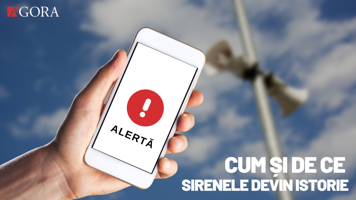 Sirenele devin istorie. Cum vom fi informați despre situațiile de risc (VIDEO)