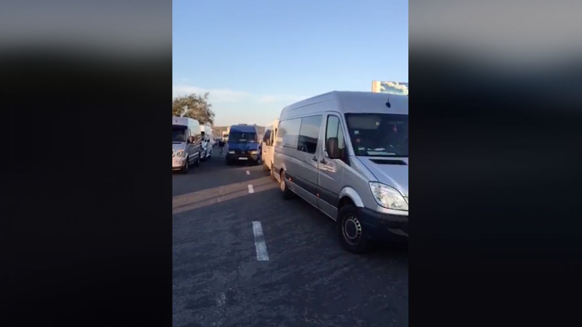 UPDATE: Protest la vama Leușeni. Reprezentanții ANTA, în fața protestatarilor (VIDEO)